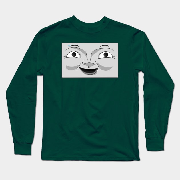 Boco happy face Long Sleeve T-Shirt by corzamoon